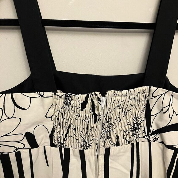 Vintage Deco Black and White Sundress - Picture 7 of 10